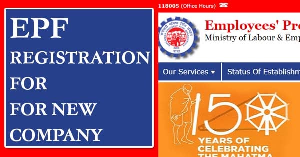 EPF Registration for New Company