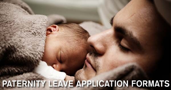 Paternity Leave Application Format for Central Government Employees
