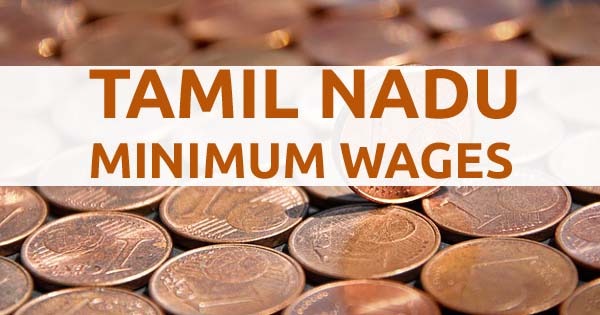 Tamil Nadu Minimum Wages Notification