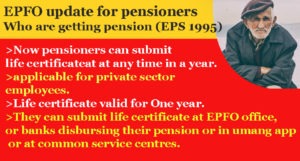 Last date of submission of life certificate for pensioners 2020