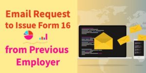 sample email request to issue form 16 from previous employer