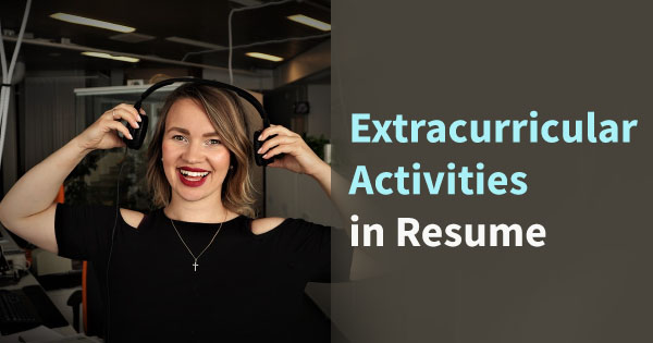 Extracurricular activities in resume
