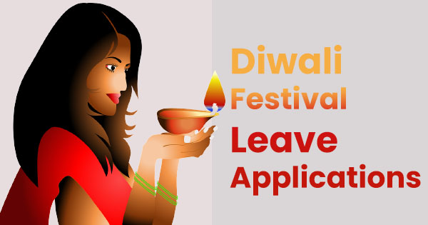 Diwali leave application formats for office