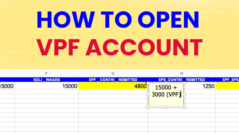 How to open VPF account